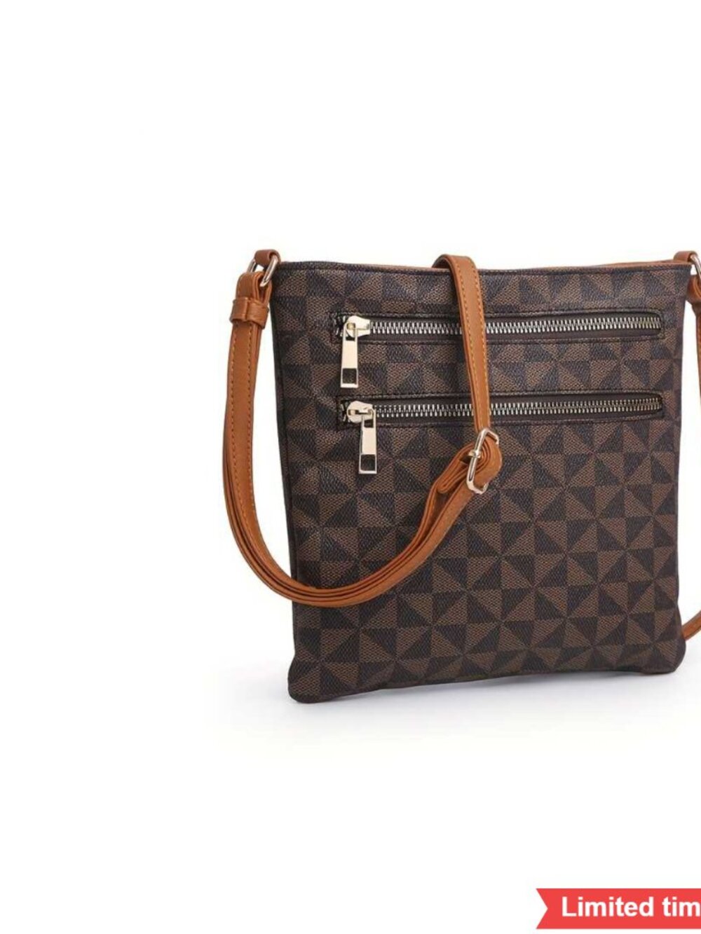 Lightweight Multi Pocket Crossbody Bag with Shoulder Strap